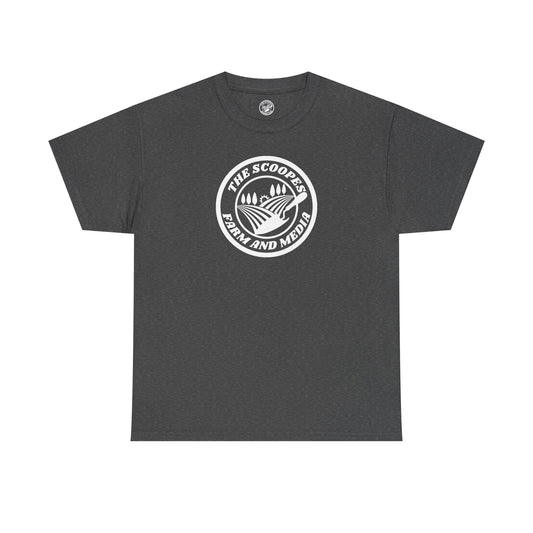 The Scoopes Farm & Media Logo T-Shirt – Unisex Heavy Cotton Tee