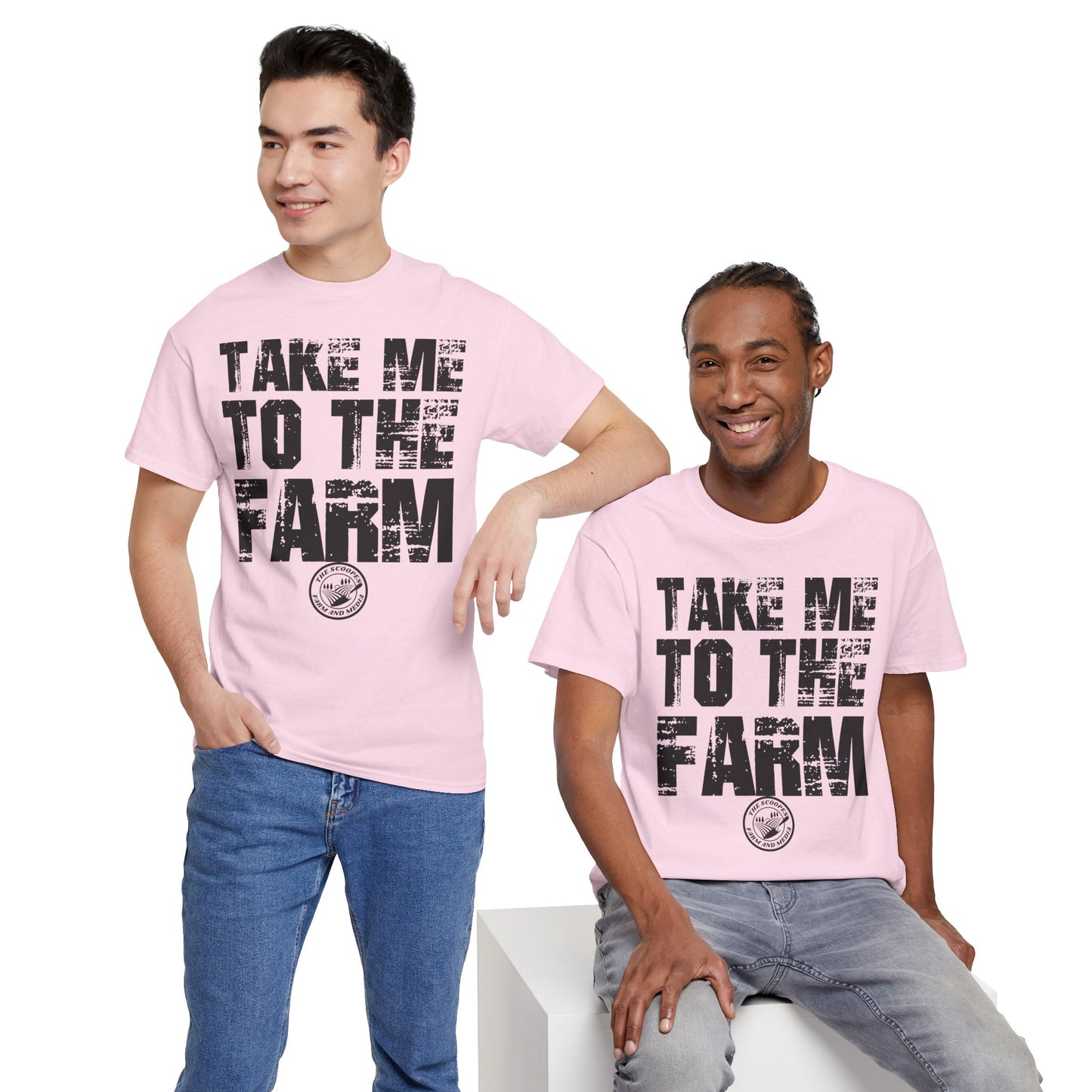 Take Me To The Farm The Scoopes Farm and Media T-Shirt