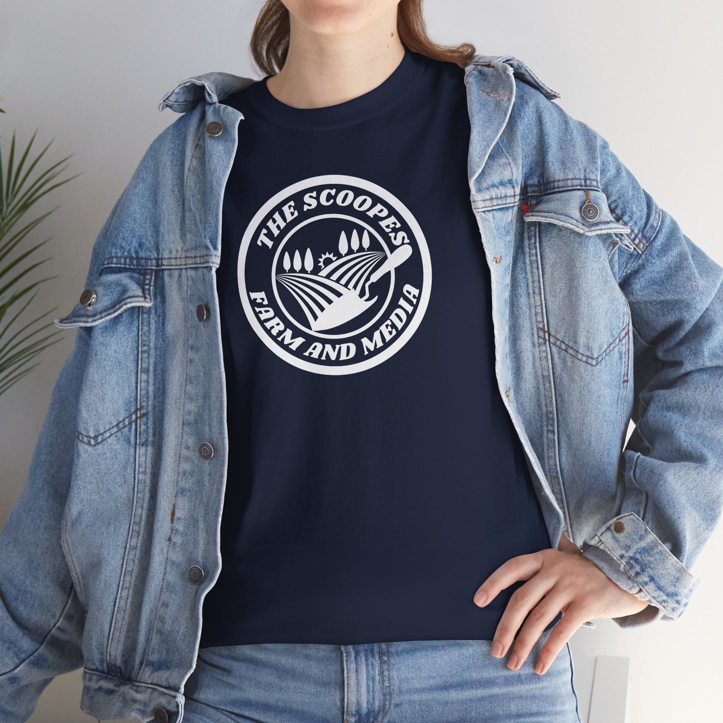 The Scoopes Farm and Media Unisex Heavy Cotton Tee