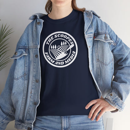 The Scoopes Farm and Media Unisex Heavy Cotton Tee