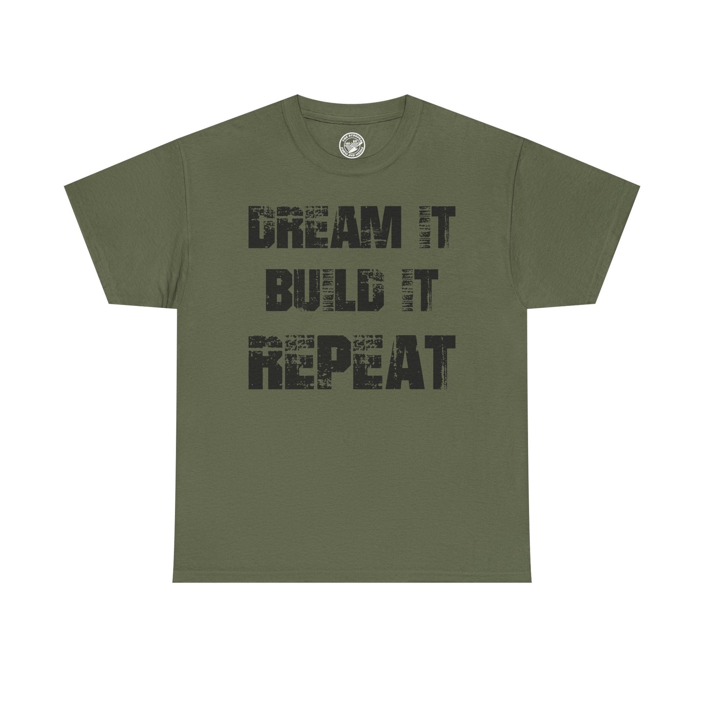Dream It, Build It, Repeat DIY Builder T-Shirt