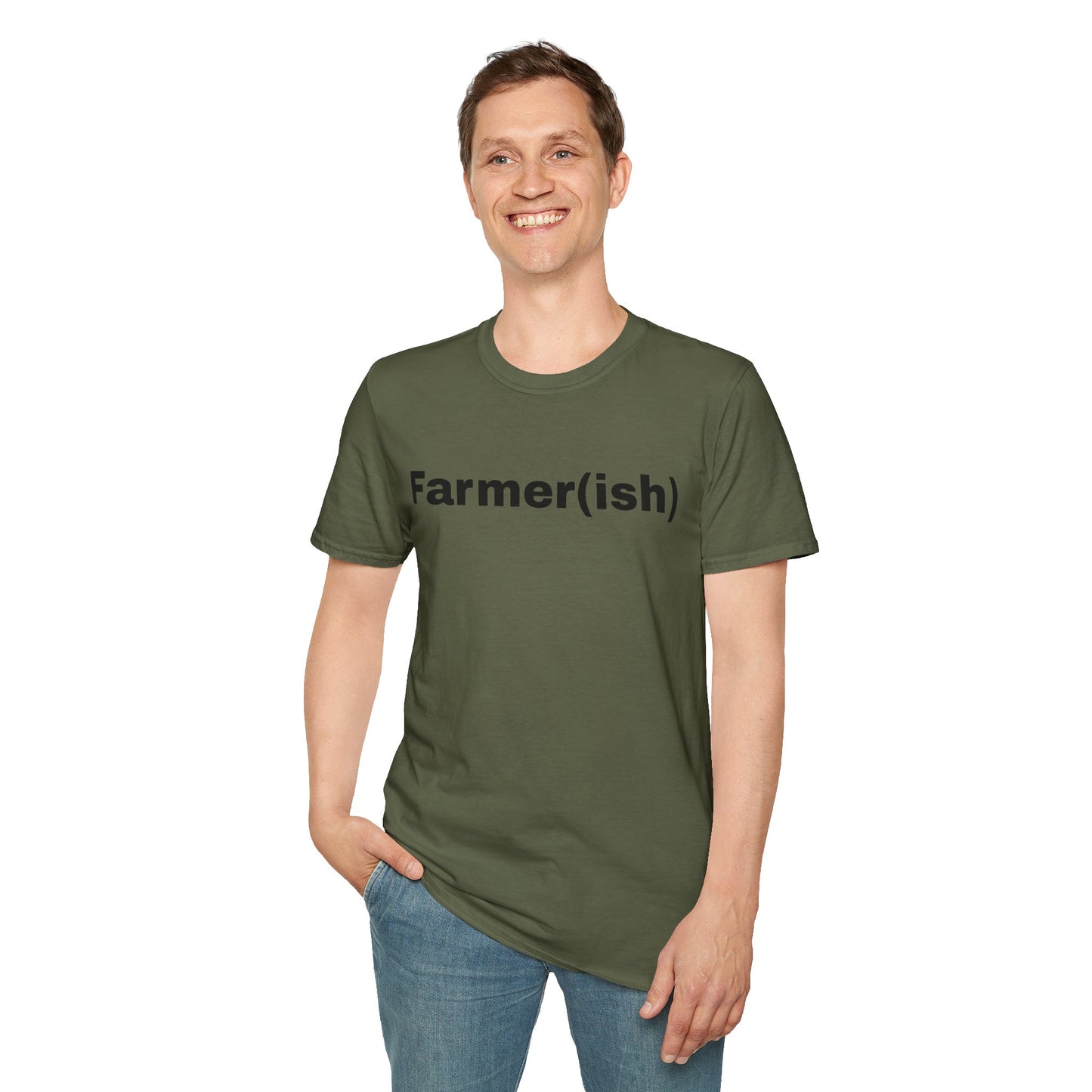 Farmer(ish) T-Shirt Scoopes Farm and Media