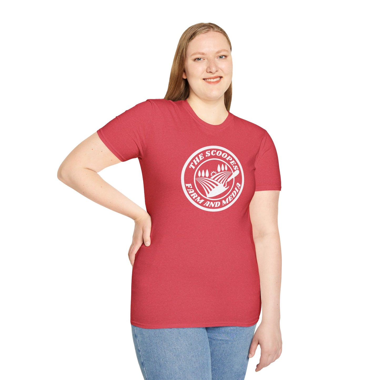 The Scoopes Farm and Media Unisex Softstyle T-Shirt
