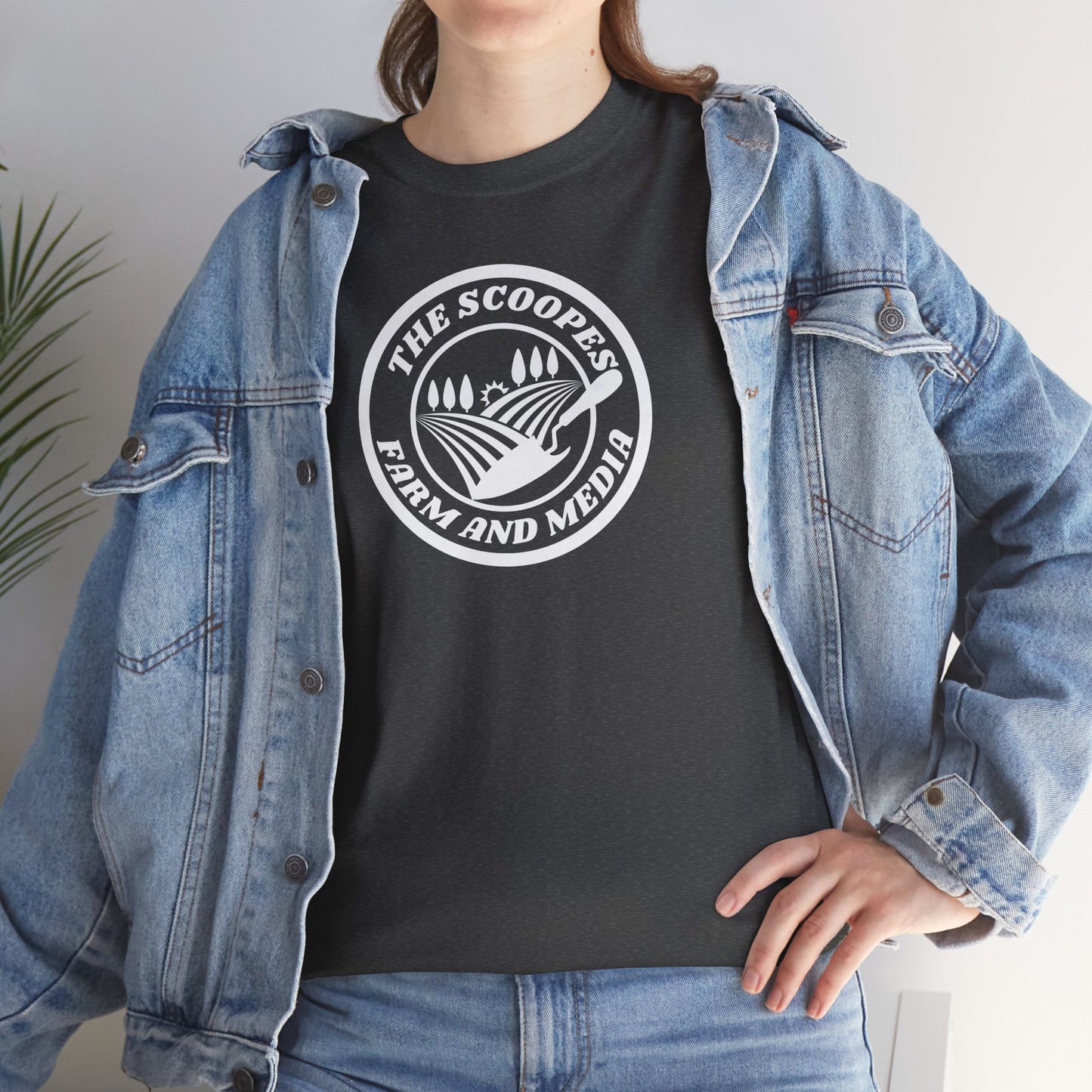 The Scoopes Farm and Media Unisex Heavy Cotton Tee