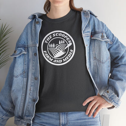 The Scoopes Farm and Media Unisex Heavy Cotton Tee