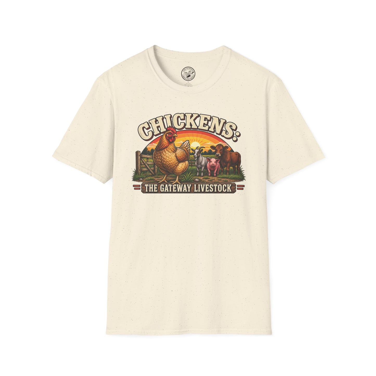Chickens: The Gateway Livestock T-Shirt