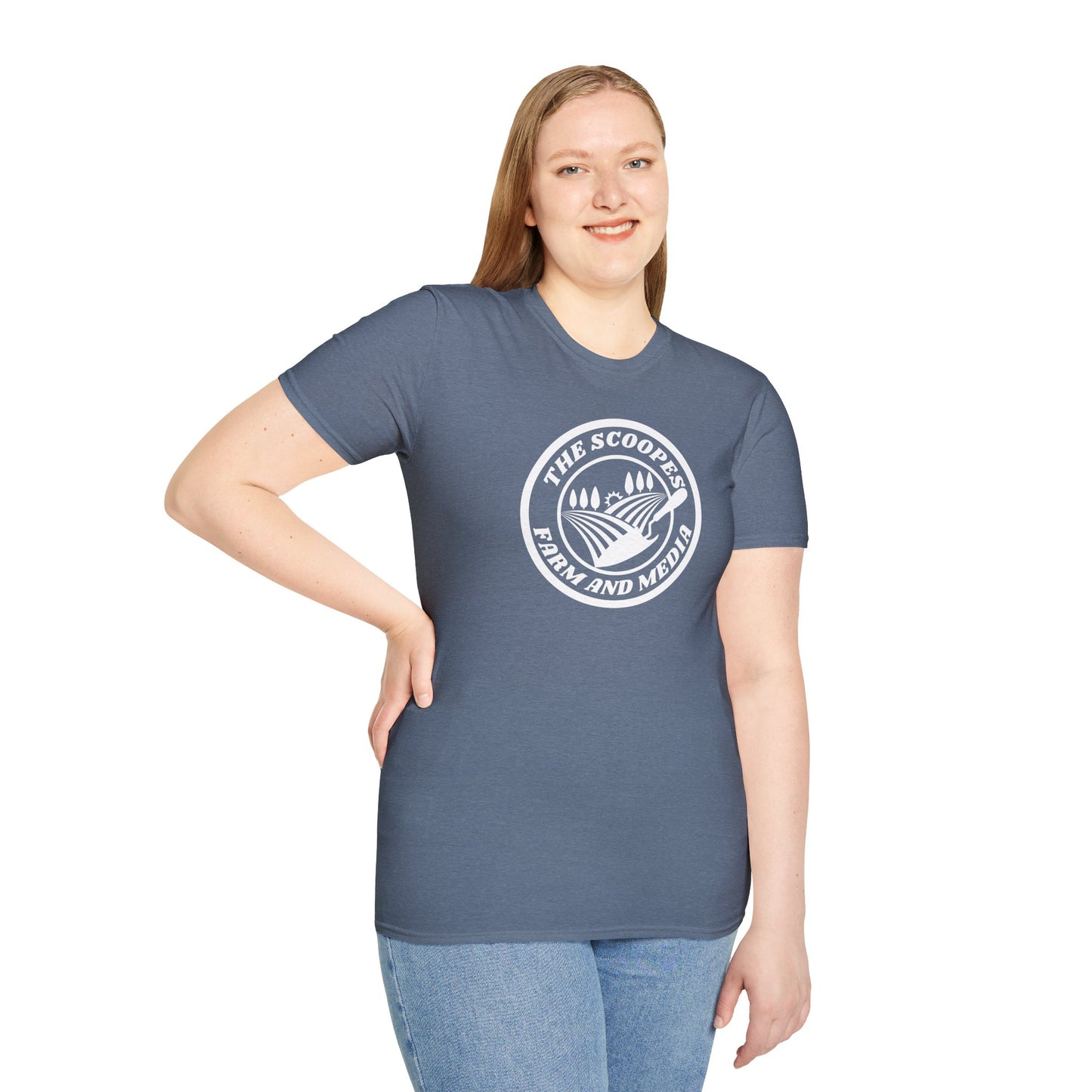 The Scoopes Farm and Media Unisex Softstyle T-Shirt