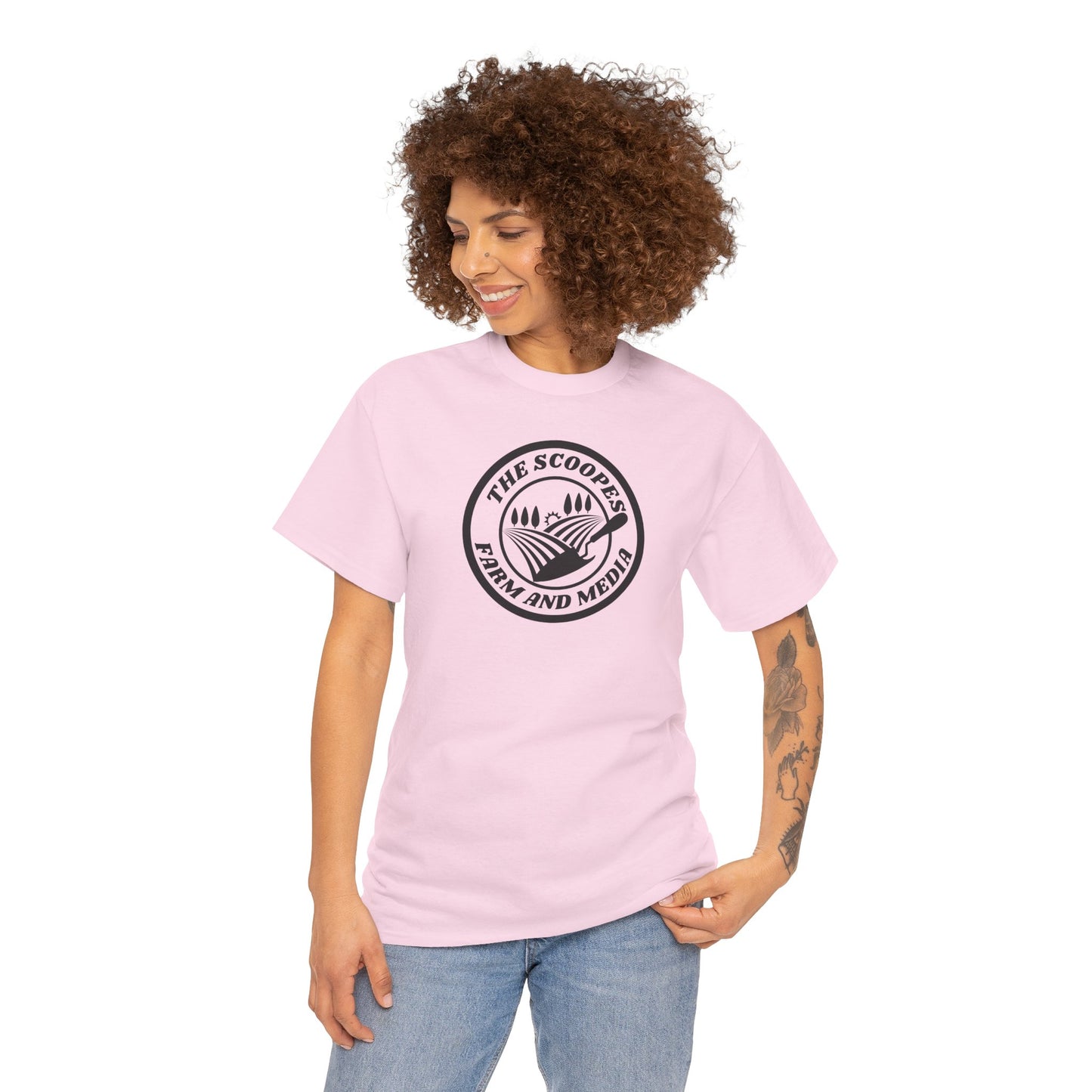The Scoopes Farm and Media Unisex Heavy Cotton Tee