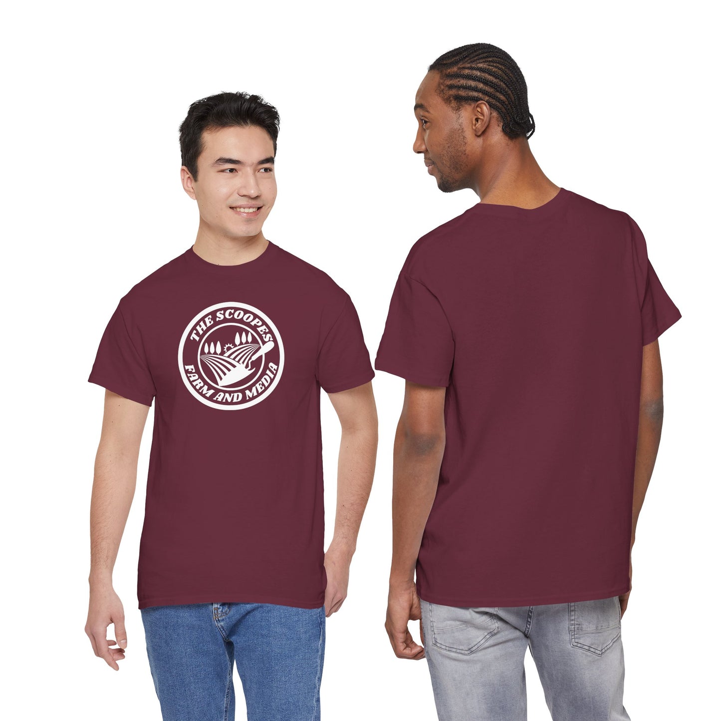 The Scoopes Farm and Media Unisex Heavy Cotton Tee