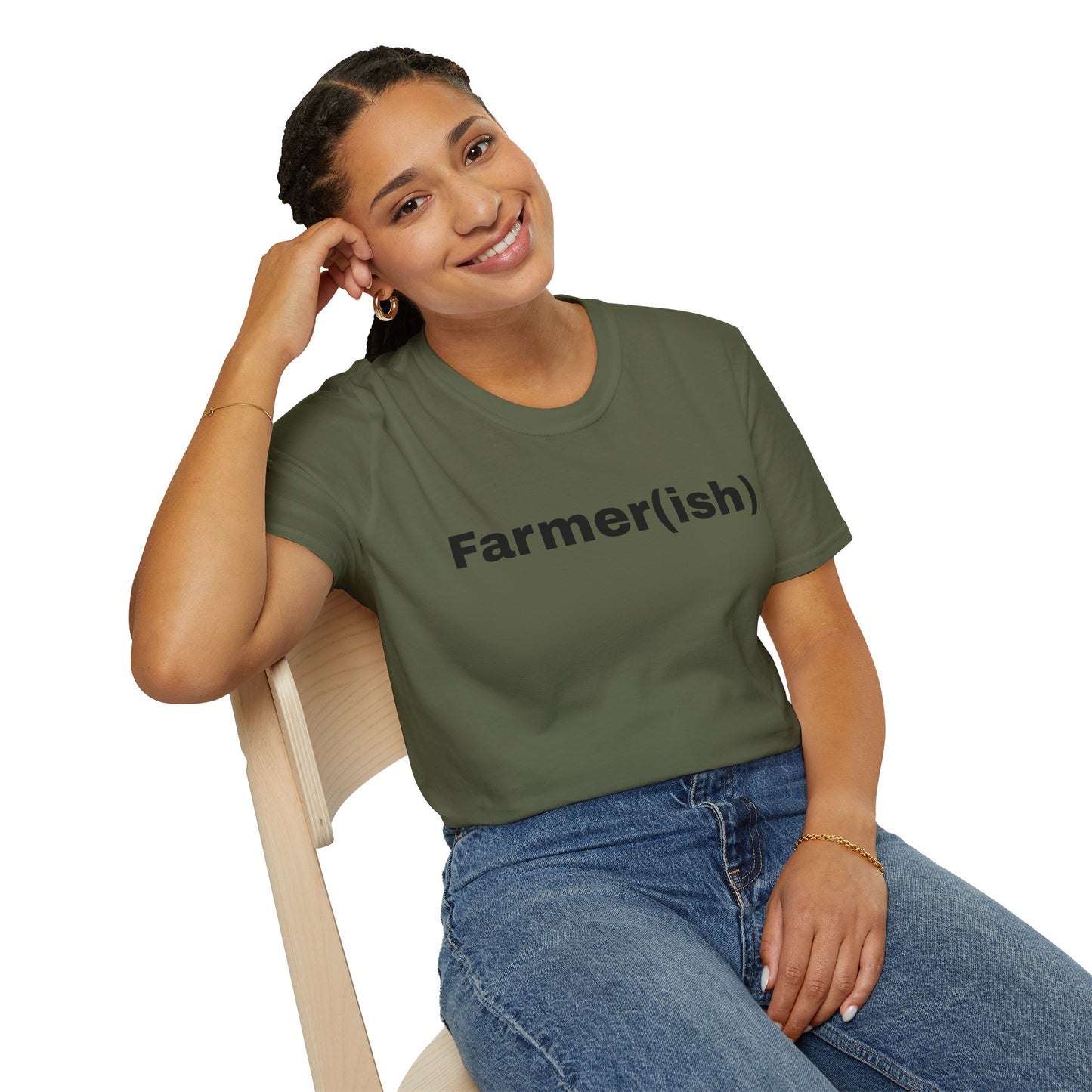 Farmer(ish) T-Shirt Scoopes Farm and Media