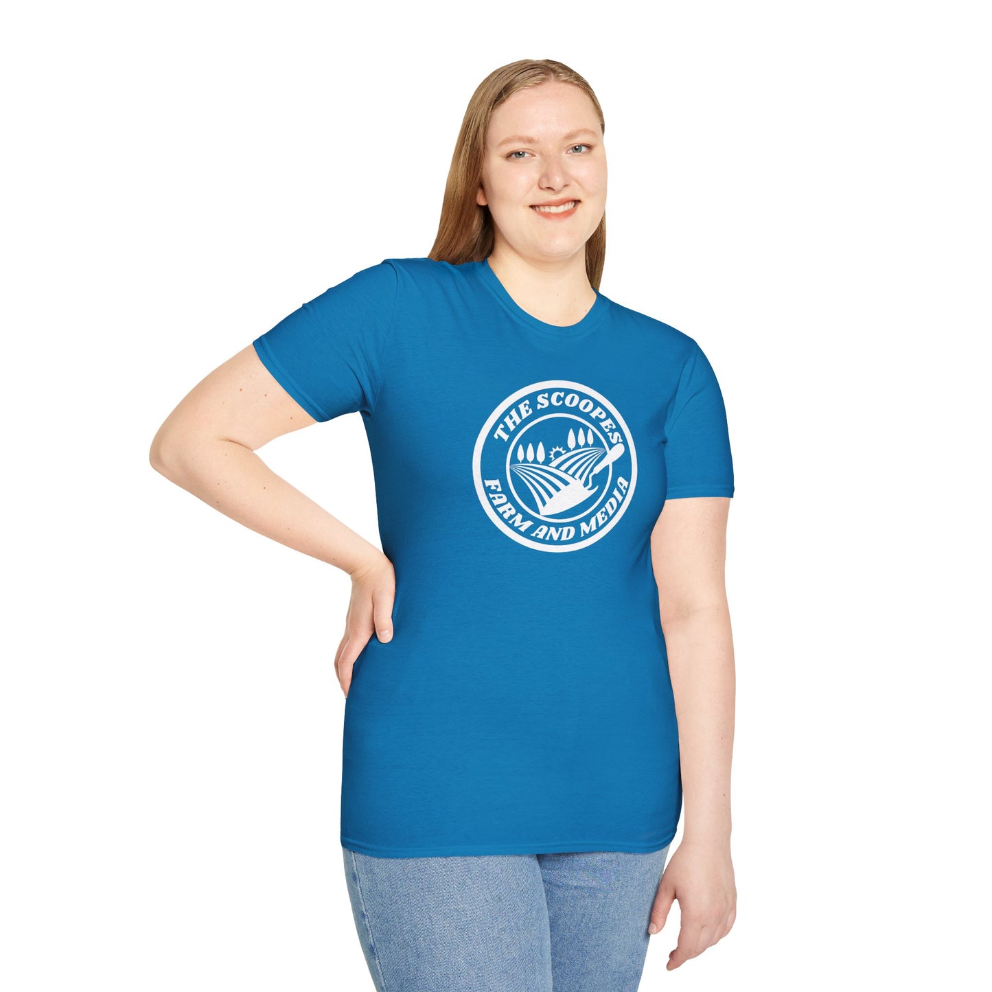 The Scoopes Farm and Media Unisex Softstyle T-Shirt