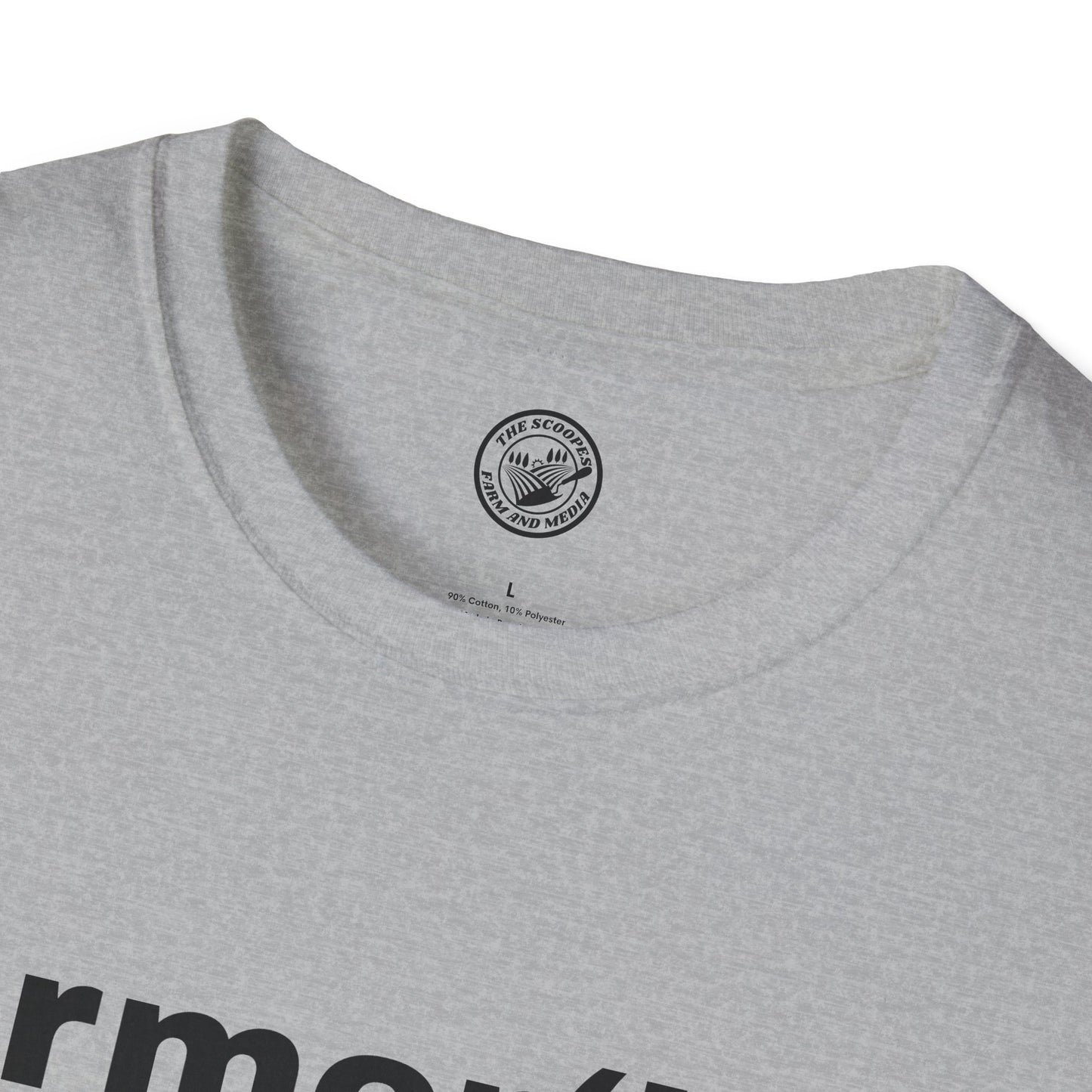 Farmer(ish) T-Shirt Scoopes Farm and Media