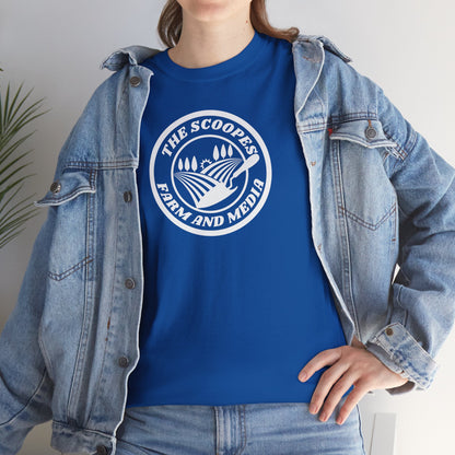 The Scoopes Farm and Media Unisex Heavy Cotton Tee