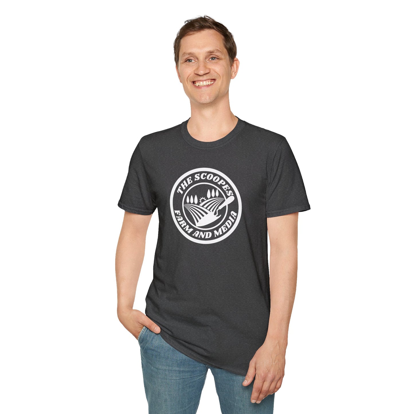 The Scoopes Farm and Media Unisex Softstyle T-Shirt
