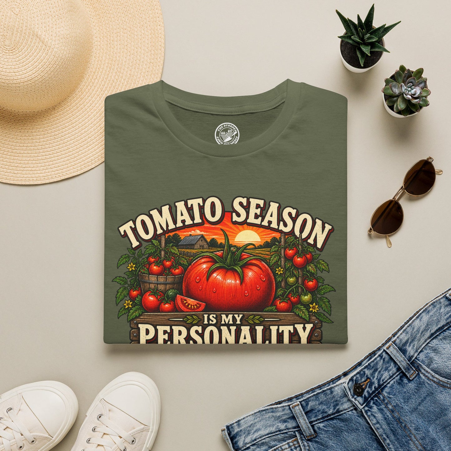 Tomato Season Is My Personality T-Shirt