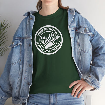 The Scoopes Farm and Media Unisex Heavy Cotton Tee