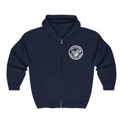 The Scoopes Farm and Media Full Zip Hooded Sweatshirt