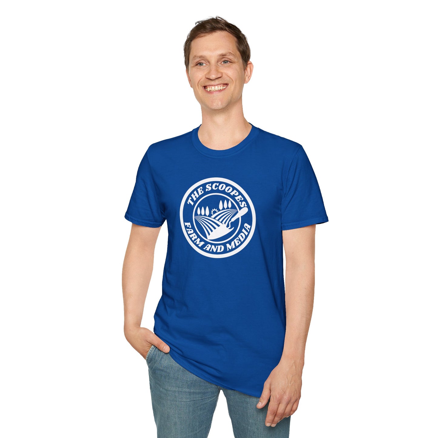 The Scoopes Farm and Media Unisex Softstyle T-Shirt