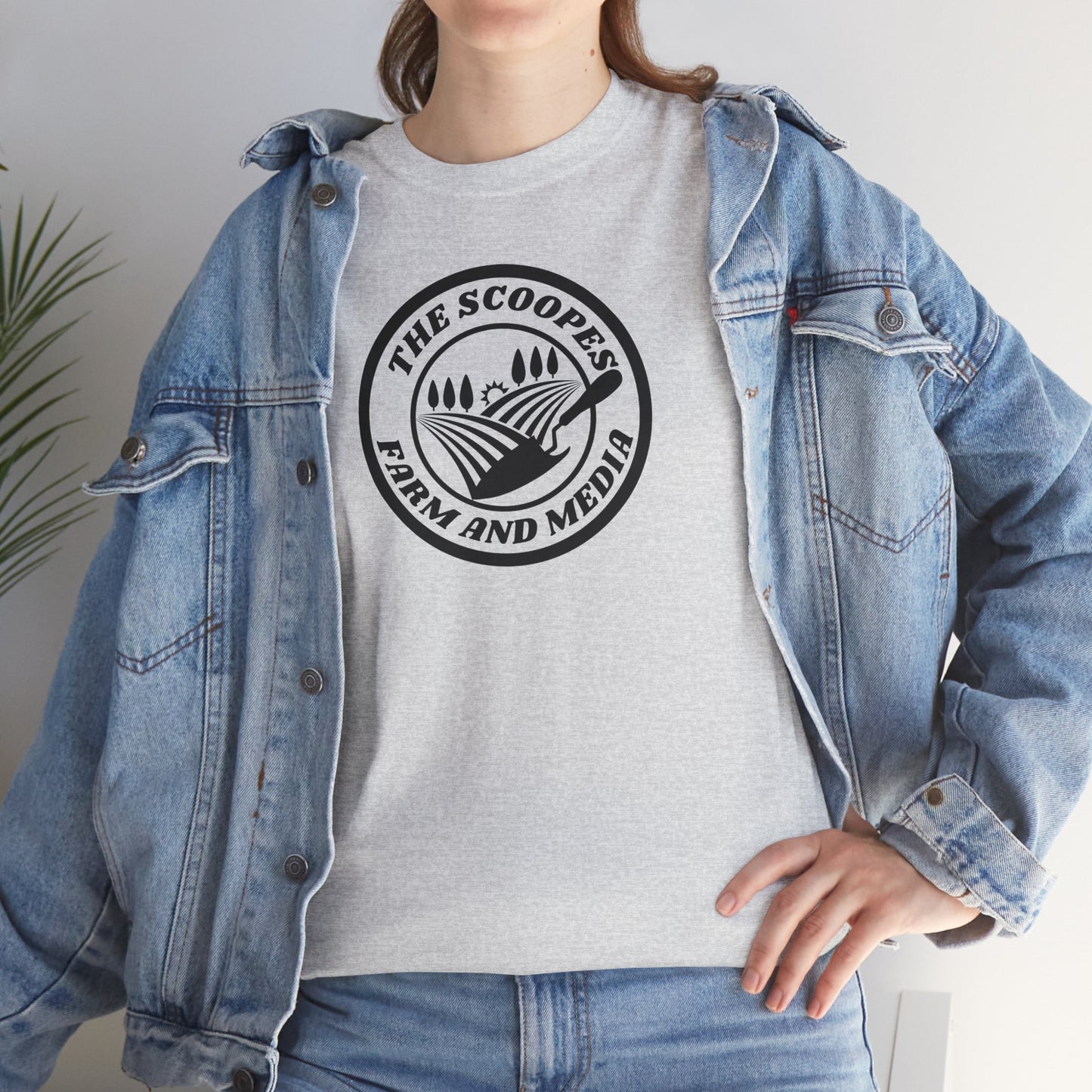 The Scoopes Farm and Media Unisex Heavy Cotton Tee