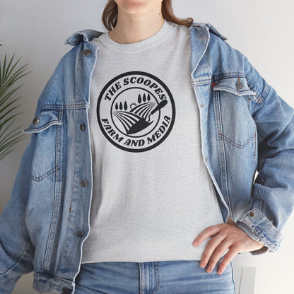 The Scoopes Farm and Media Unisex Heavy Cotton Tee