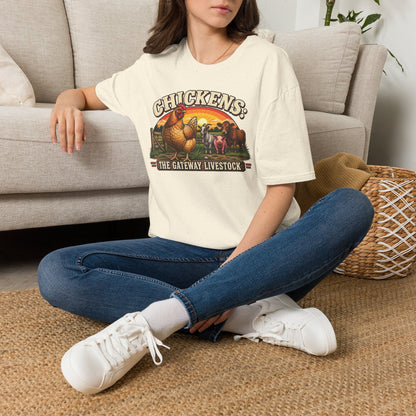 Chickens: The Gateway Livestock T-Shirt