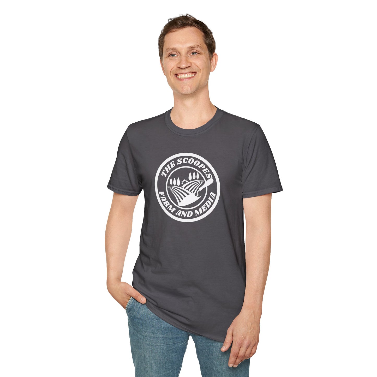 The Scoopes Farm and Media Unisex Softstyle T-Shirt