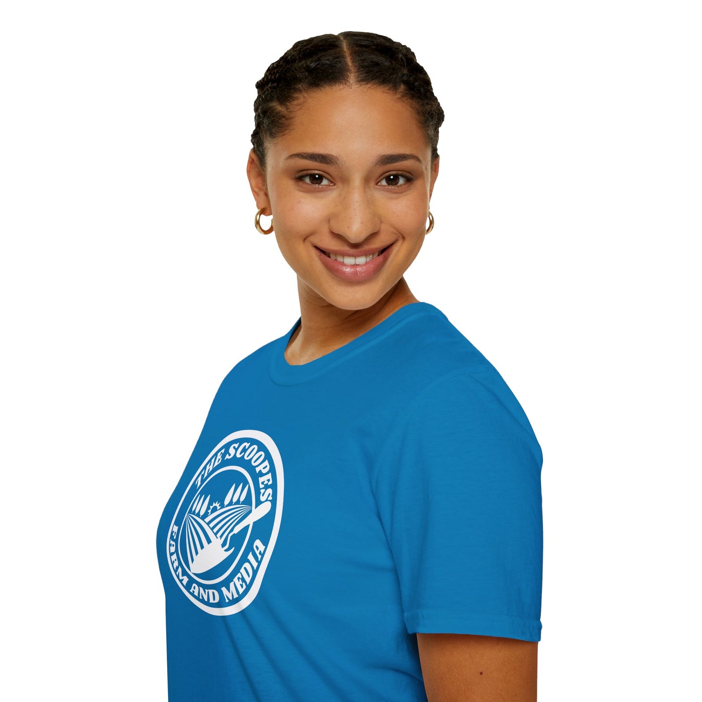 The Scoopes Farm and Media Unisex Softstyle T-Shirt