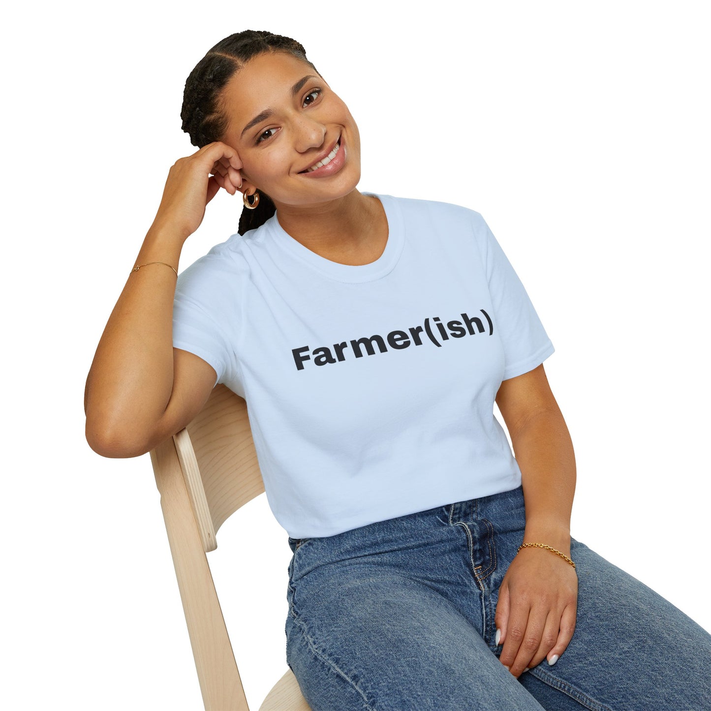 Farmer(ish) T-Shirt Scoopes Farm and Media