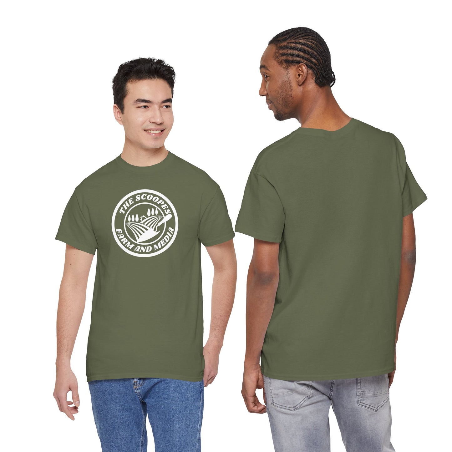 The Scoopes Farm and Media Unisex Heavy Cotton Tee