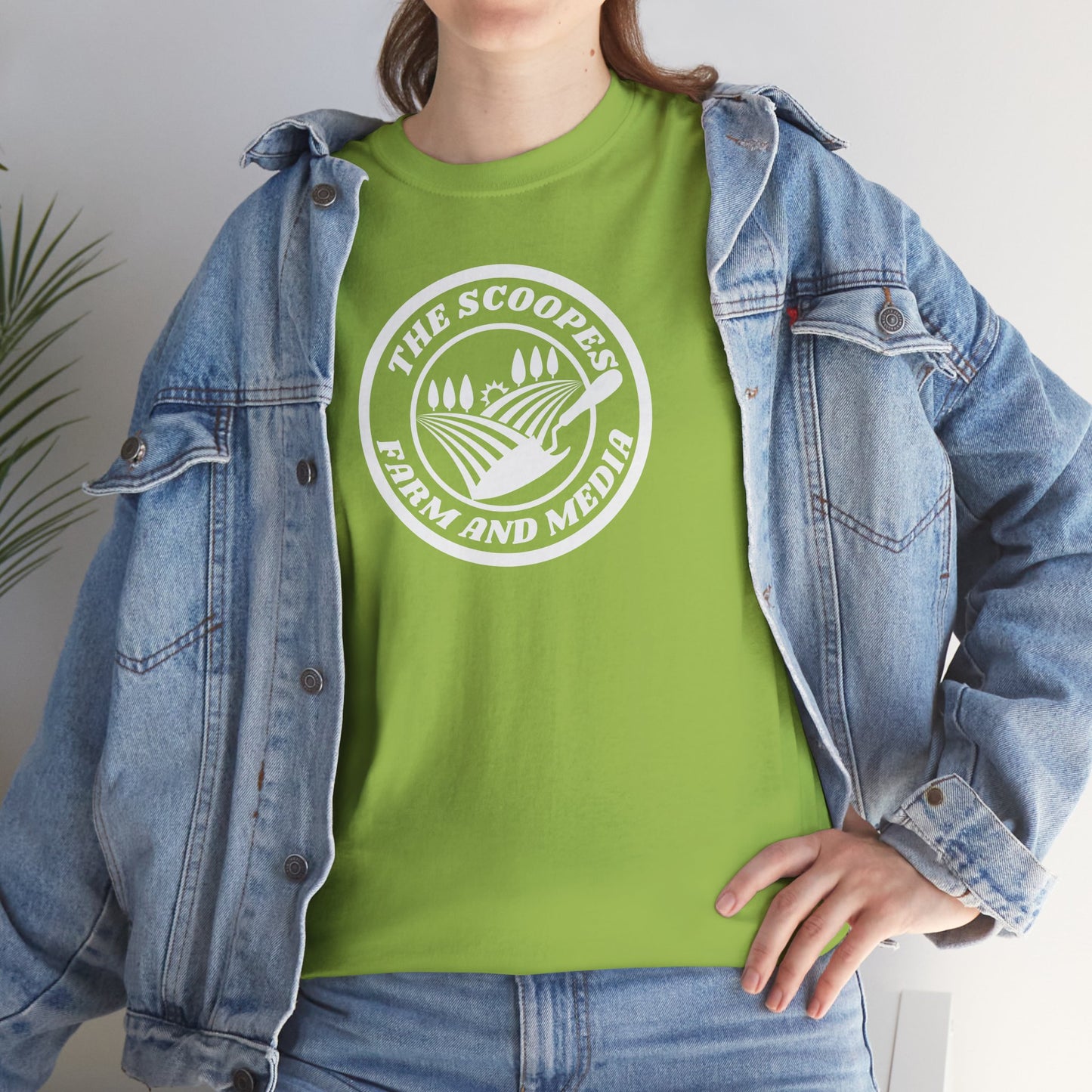 The Scoopes Farm and Media Unisex Heavy Cotton Tee