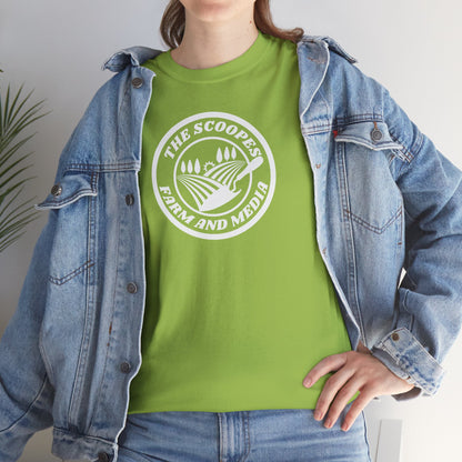 The Scoopes Farm and Media Unisex Heavy Cotton Tee