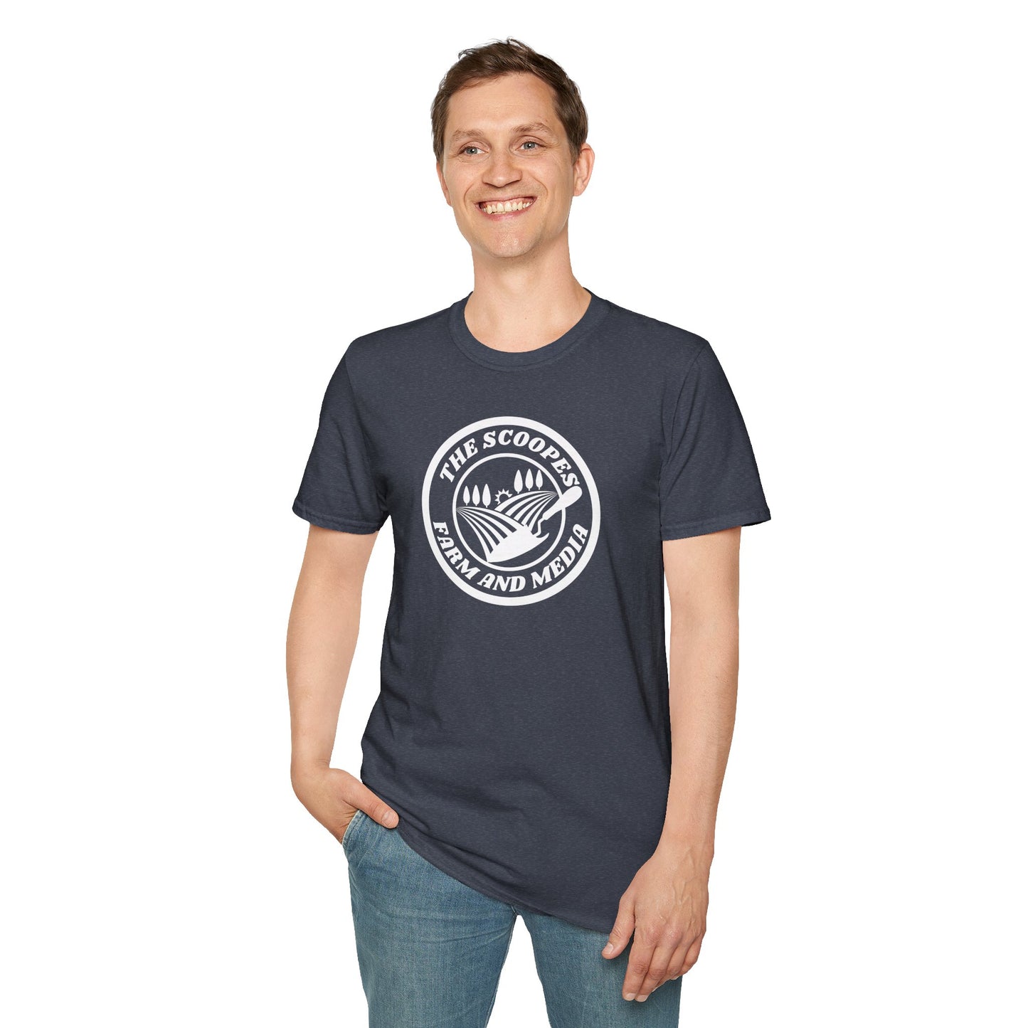 The Scoopes Farm and Media Unisex Softstyle T-Shirt