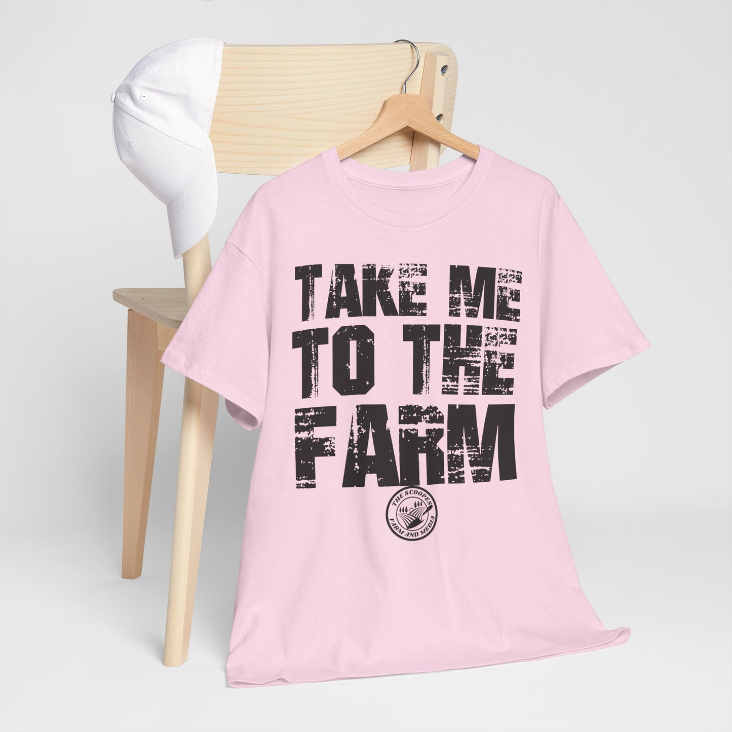 Take Me To The Farm The Scoopes Farm and Media T-Shirt