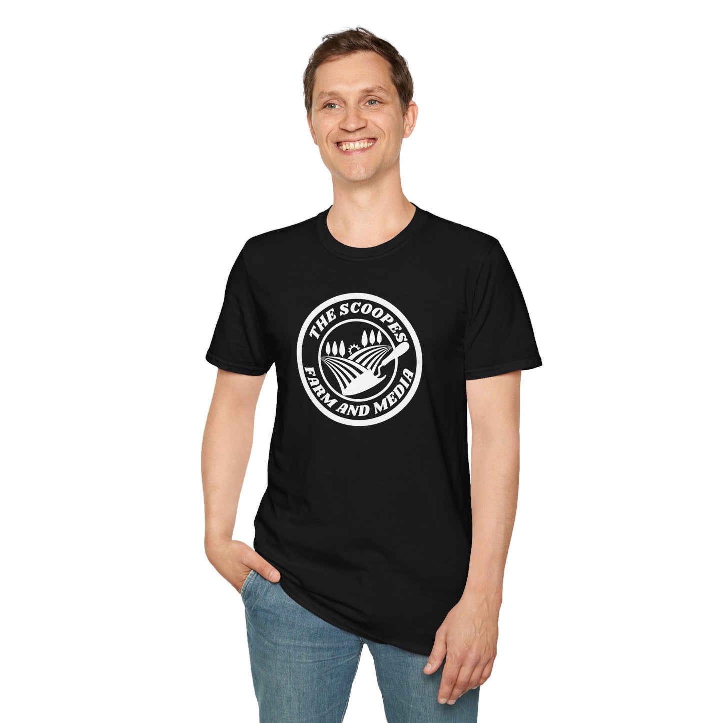 The Scoopes Farm and Media Unisex Softstyle T-Shirt