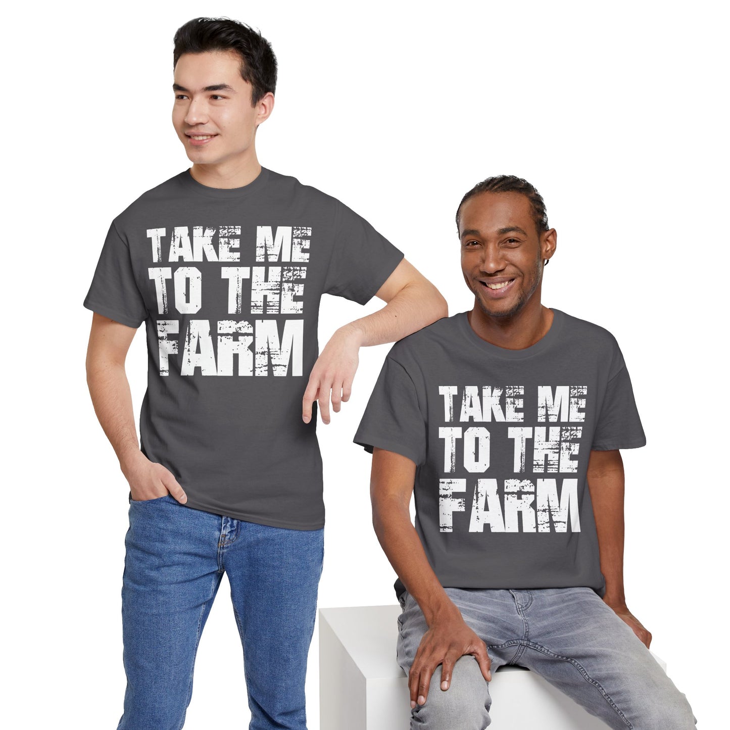 Take Me To The Farm The Scoopes Farm and Media T-Shirt