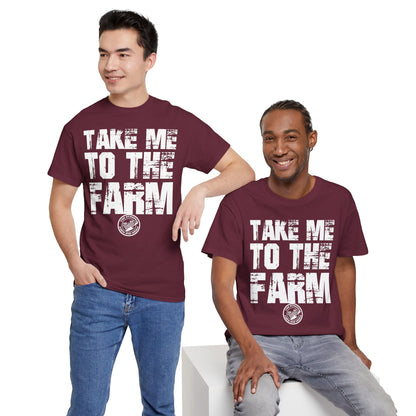 Take Me To The Farm The Scoopes Farm and Media T-Shirt