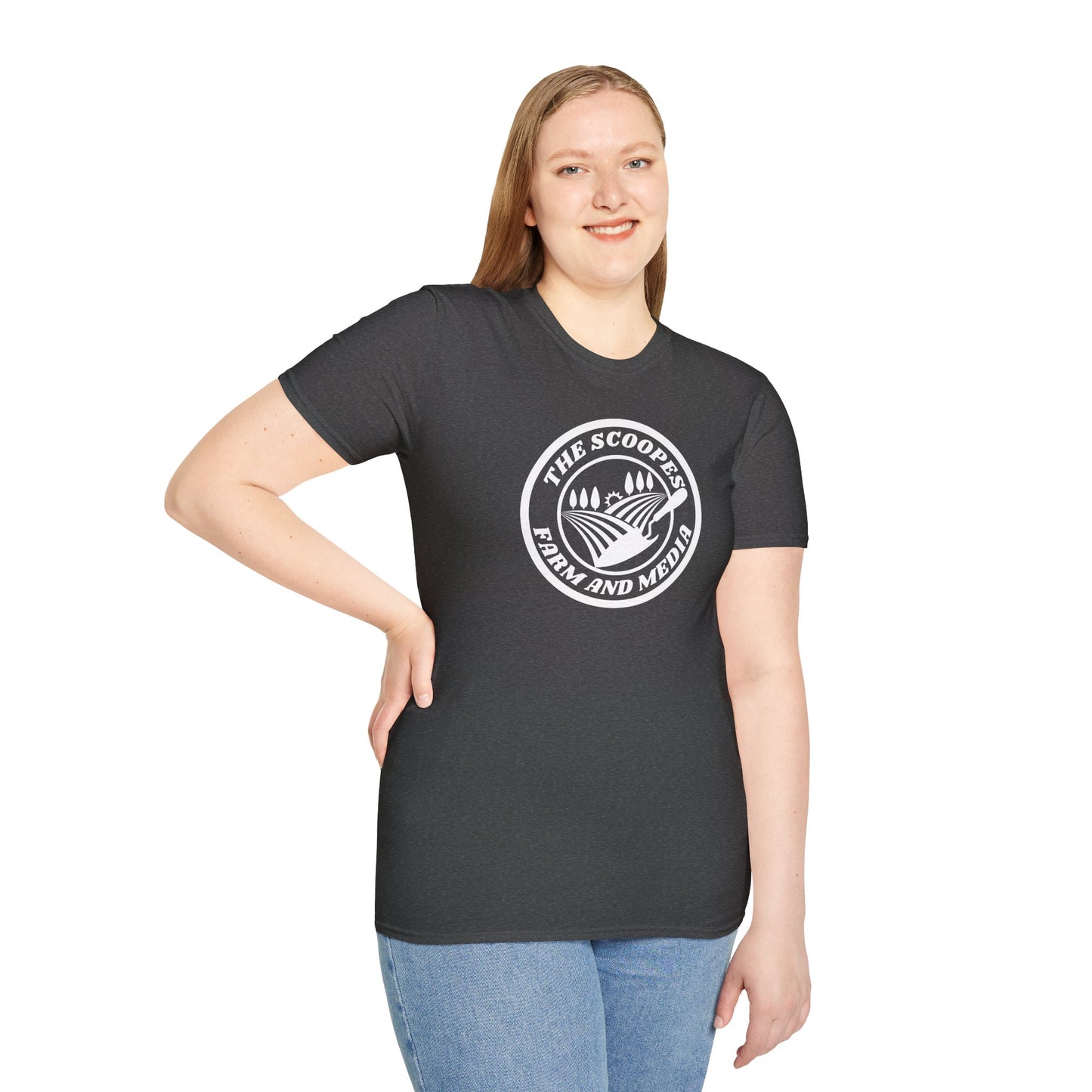The Scoopes Farm and Media Unisex Softstyle T-Shirt