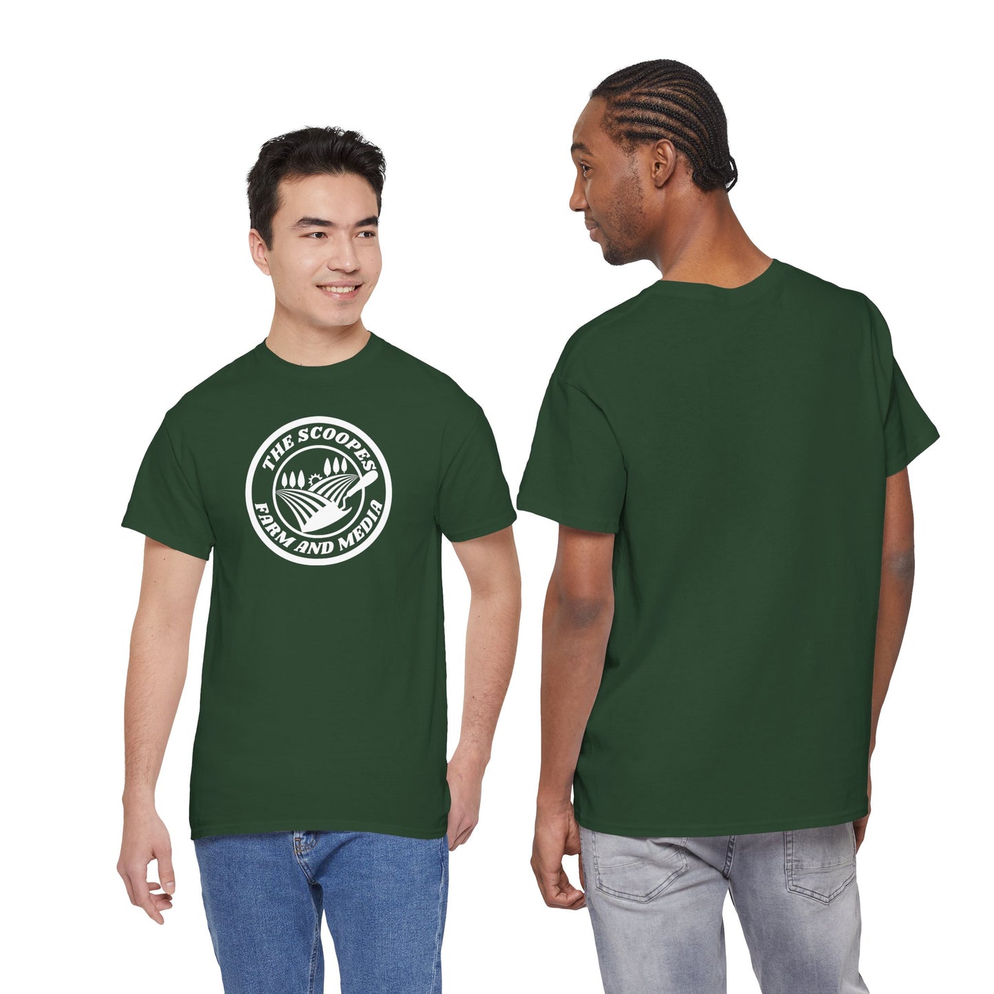 The Scoopes Farm and Media Unisex Heavy Cotton Tee