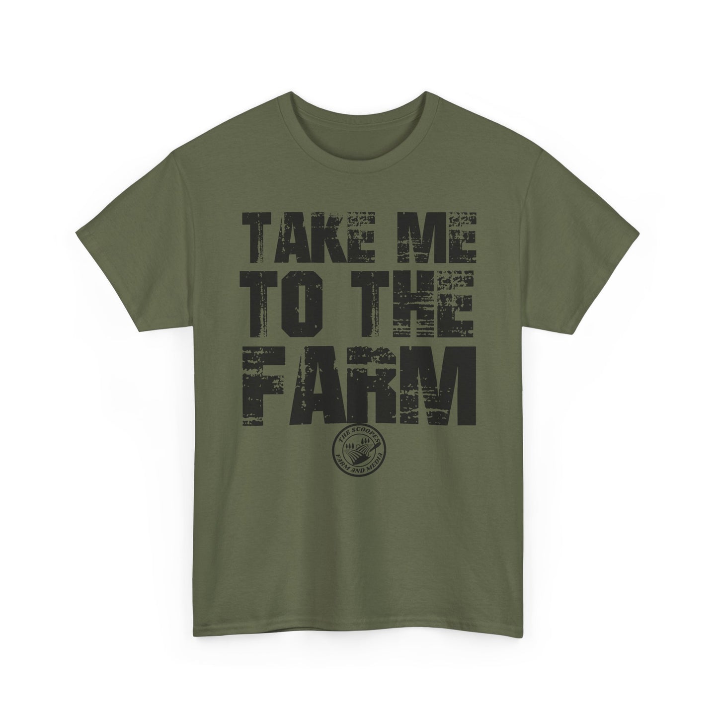 Take Me To The Farm The Scoopes Farm and Media T-Shirt