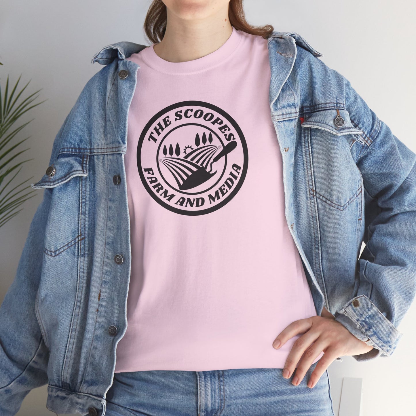 The Scoopes Farm and Media Unisex Heavy Cotton Tee