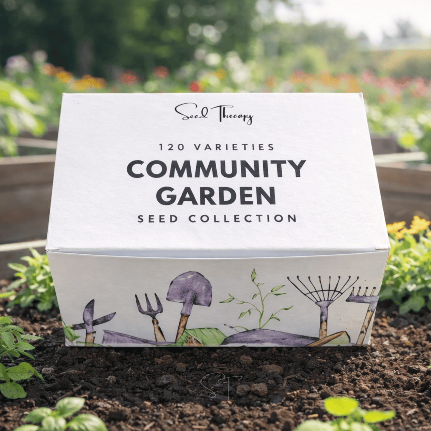 Community Garden Survival Seed Vault – 120 Seed Varieties
